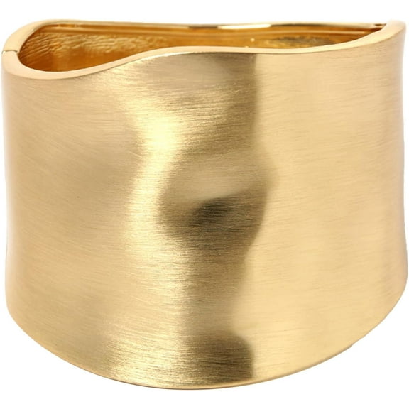 Gold Cuff Bracelets Trendy Sliver Chunky Bangle Bracelets