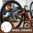 thumbnail image 3 of Miangastore 2pcs Quick Release Wheel Hub Skewers for Mountain Bike Extended Design for Easy Installation and Removal Durable and Stylish Bike Accessories, 3 of 9