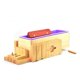 thumbnail image 4 of Toystoory Juego de Herramientas para hacer jabón, caja cortadora de jabón de ajustable, rebanador de jabón de cera de acero inoxidable, cuchillos Artesanía violeta Toystoory HA024653-02, 4 of 6