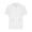 White, variant on KIHOUT Men's Slim Fit Tops Clearance Casual Stylish Soild Short Sleeve Hooded Zipper Gardigan Blouses