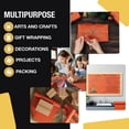 thumbnail image 3 of Crown Display Orange Kraft Paper Rolls, 17.75" x 1320", 3 of 5