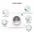 thumbnail image 3 of Smart Wall Socket -622 European France Physical Keys Turn On and Off Wifi Tuya Smart Remote Control EU Plug, 3 of 5