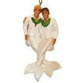 thumbnail image 2 of December Diamonds Happy Together Grooms Merman Christmas Ornament Gay Wedding, 2 of 3
