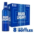 thumbnail image 3 of Bud Light American Light Lager Beer 8 pack 16 fl oz Aluminum Bottles 4.2% ABV, 3 of 9