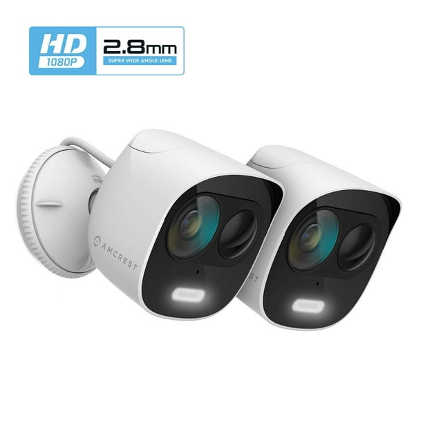 2Pack Amcrest ProHD 2Megapixel Wireless Outdoor Security Camera