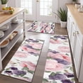 thumbnail image 2 of Pioneer Flower Floral Print Pattern Kitchen Rugs Sets Of 3,Kitchen Runner Rugs Non Skid Washable,Decorative Kitchen Floor Mats for Kitchen,Sink,Laundry,17"x30"+ 17"x47" + 17"x59", 2 of 6