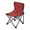 Candy Cane-shaped Hearts Pattern, variant on 600D Oxford Camping Chair Portable Foldable Chair Supports 220 lbs for Picnic, Fishing, Backpacking Candy Cane-shaped Hearts Pattern