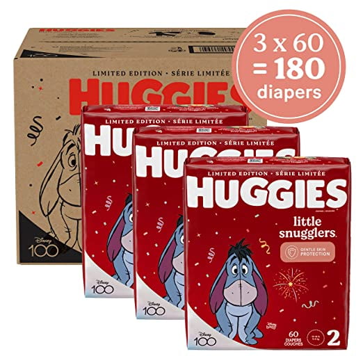 Huggies Little Snugglers - Les Couches EBulk, taille 2 