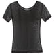 thumbnail image 3 of Blusa de manga corta transparente con malla para mujer - Top sexy - Tejido de red - Tallas S/M/L/XL, 3 of 3