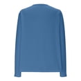thumbnail image 5 of Jxximdong Cardigans for Women, Autumn Spring Summer Casual Solid V Neck Elegant Cardigan Tops, Women's Bolero Shrugs Blue, 5 of 6