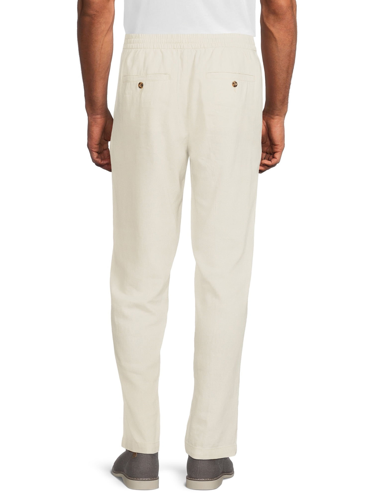 Buy AS ONE Mens Pants XL Size Hem Mouth Straight  Room Temperature Type  White FX70966 Online in India at Best Prices