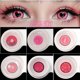 thumbnail image 2 of UYAAI-lentillas rosas para Halloween, lentes de contacto de Color para Cosplay, accesorios de anime, unids/lote 2/par, 2 of 4