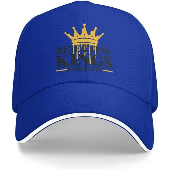 Rejecting King Since 1776 Baseball Cap Men Trucker Hat Women