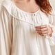 thumbnail image 5 of Camisones victorianos para mujer Camisón de manga larga Ropa de dormir ligera Pijama largo, 5 of 5