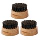 thumbnail image 1 of Peine de madera para barba con cerdas de jabalí, herramienta para el cuidado de la barba, 3 uds., 1 of 6