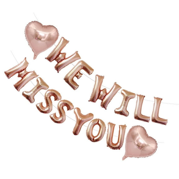 MLINS We Miss You Graduation Balloons Party Decoration