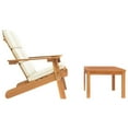 thumbnail image 2 of vidaXL 2 Piece Adirondack Garden Lounge Set Solid Wood Acacia, 2 of 5