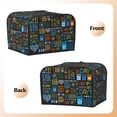 thumbnail image 3 of Fotbe Happy Father Day for Four Slice Toaster Cover, Fingerprint Protector, Super Soft Appliance Cover And Dust Cover,Bread Dust Cover & Fingerprint Protection, 3 of 7