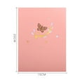 thumbnail image 7 of Travelwant Butterflies Pop Up Card, 3D Popup Greeting Cards, for Mothers Day, Spring, Fathers Day, Graduation, Birthday, Wedding, Anniversary, Thank You, Get Well, All Occasion, 7 of 7