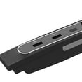 thumbnail image 3 of Estación de acoplamiento,Adaptador de concentrador USB 3 en 1 para consola central de automóvil,Derivación USB multipuerto con luz ambiental LED,Estación de acoplamiento 2 Carga, 3 of 4
