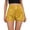 Yellow, variant on CIENVNSTG Women's Sequins Straight Leg Shorts Elastic High Waist Sparkly Glitter Bottoms for Themed Party Holiday Celebrations And Casual Fashion Wear Yellow Yellow M