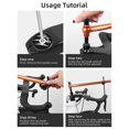 thumbnail image 4 of Derailleur Hanger Alignment Gauge Road Bike Dual Control Lever Alignment Tool Hand Shift Adjustment Tool, 4 of 5