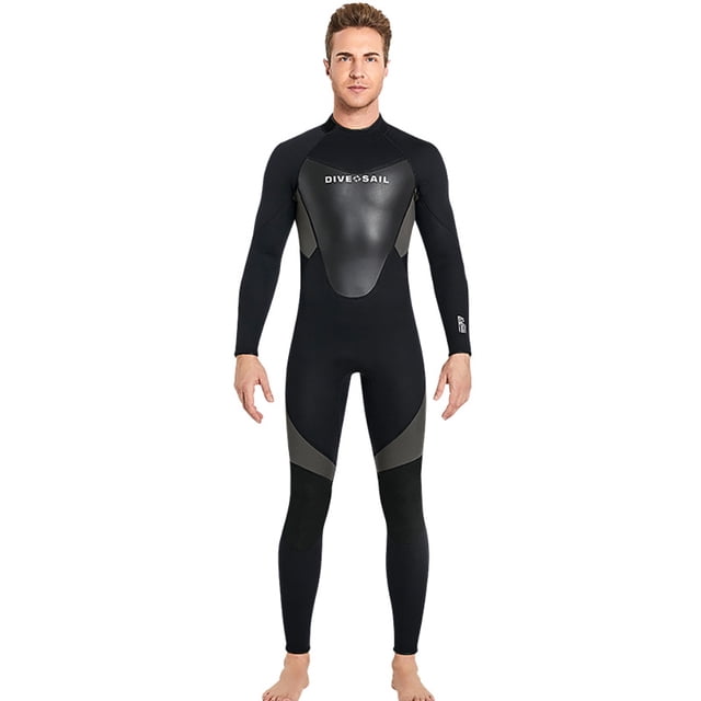 Naiovety Trajes de neopreno para adultos, equipo de surf grueso, ropa de natación para en exteriores Deportes acuáticos Macho/Verde militar S Naiovety OD020677-13