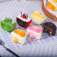 thumbnail image 4 of Bgsha 1PC Artificial Fruit Cake Biscuit Fake Food Decoration Photography Pro Food Simulation Cake Model Tea Table Ornaments Decoration, 4 of 9