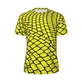 thumbnail image 4 of T Shirt For Men Geometric Art Running T-Shirt Beach Yellow Brick Road Print Aesthetic T-Shirts Fashi, 4 of 7