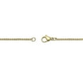 thumbnail image 3 of Metro Jewelry Gold Ion Plated Stainless Steel Swirl Cross Pendant - 24 Inch Round Box Chain, 3 of 6