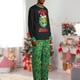 thumbnail image 3 of Camisa de invierno familiar Pantalones superiores Cuello redondo Dinosaurio Impreso Traje diario de corte holgado FLhrweasw Nuevo, 3 of 7