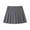 Gray, variant on YOUYEDIAN Girls Skirts Elastic Waist Pleated School Uniform Short Skirt Causal Tennis Skorts Red 5-6 Years