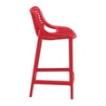 thumbnail image 4 of Compamia Air Patio Counter Stool in Red, 4 of 6