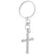 thumbnail image 1 of unbranded Llavero De Cruz Con Rhinestones Para Y Llaves Plateado, 1 of 8