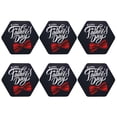 thumbnail image 2 of Disketp Happy Father'S Day Funny Coasters,6 Pcs Leather Coasters With Holder, Perfect Housewarming Hostess Gifts,Protect Furniture From Water Marks Scratch And Damage, 2 of 9