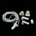 thumbnail image 3 of CHENGSI for Roller Blind Repair Set with 1M Chain, Coupling, Bracket for 17mm Tube Diameter Blinds, White PVC Parts, Top Side Front Mount, DIY Customizable, 3 of 10