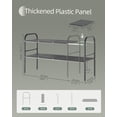 thumbnail image 2 of 2 Pack Under Sink Organizers and Storage,Expandable Under Cabinet Organizer Shelf with 8 Removable Panels,Expandable Shelf for Cupboard,Kitchen,Bathroom,Shoe Storage Rack, 2 of 9