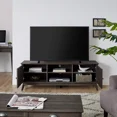 thumbnail image 4 of Caffoz Scandinavian Modern TV Media Console Stand with Cable Management, 63 in, 4 of 9