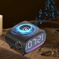thumbnail image 5 of Edgergery Multi-function Five-in-one Alarm Clock Bluetooth Speaker Wireless Quick Charge Nightlight Clock Desktop Wireless Charger, 5 of 5
