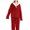 Red, variant on ZQUUVOU Plush Pajamas Set for Women Winter Warm V Neck Sleepwear Fleece Long Sleeve Pants Pajamas Set Winter Warm Loungewear Pink