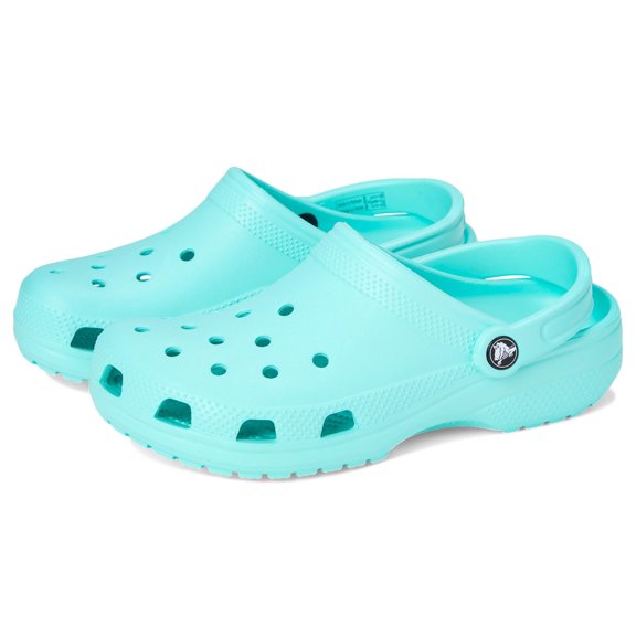 Zapatos Crocs Zuecos Clásicos para Niños Pequeños Aguamarina Talla 10