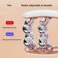 thumbnail image 4 of V Face Roller Massager with EMS Microcurrent, LED Light Facial Massager with 3 Modes & Adjustable Intensity, Rechargeable Waterproof Face Lifting Roller for Home & Travel, 4 of 8