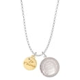 thumbnail image 1 of Delight Jewelry Goldtone Je T'aime Disc To the World You are a Mother Locket Necklace, 1 of 4