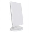 thumbnail image 7 of Impressions Vanity Trifold Vanity Mirror with Lights,3X and 2X Magnifying Face Mirror (Rose Gold), 7 of 7