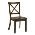 thumbnail image 3 of Jofran Richmond Cherry X Back Dining Chair (Set of 2), 3 of 3