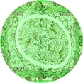 thumbnail image 1 of Ahgly Company Indoor Round Persian Green Traditional Area Rugs, 7' Round, 1 of 1