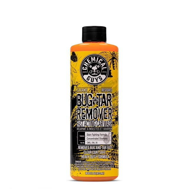 Limpiador de insectos y alquitrán Chemical Guys CWS_104, de alta resistencia, 473 ml