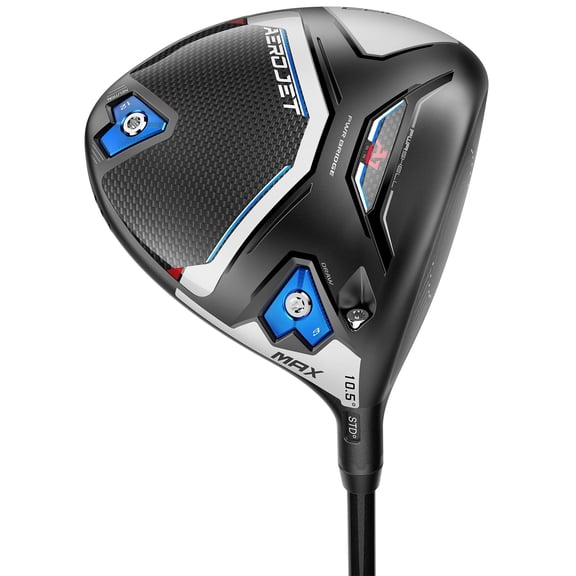 Pre-Owned Left Hand Cobra AeroJet MAX 10.5* Driver Regular Mitsubishi Kai'li Blue 60 VG
