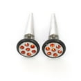thumbnail image 1 of Boucles d'Oreilles Illusion Tricheur Faux avec Design Multi-Gem 16G, 1 of 37
