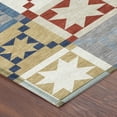 thumbnail image 3 of Addison Rugs Chantille Indoor/Outdoor Transitional Patchwork Red Machine Washable Rectangle Rug, 9' x 12', 3 of 8